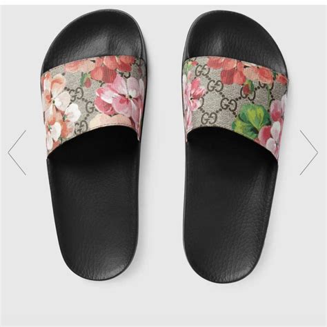 ebay gucci slides womens|Gucci women's slides clearance sale.